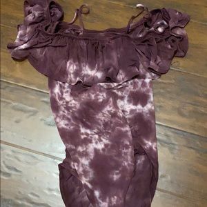 Tie dye bodysuit